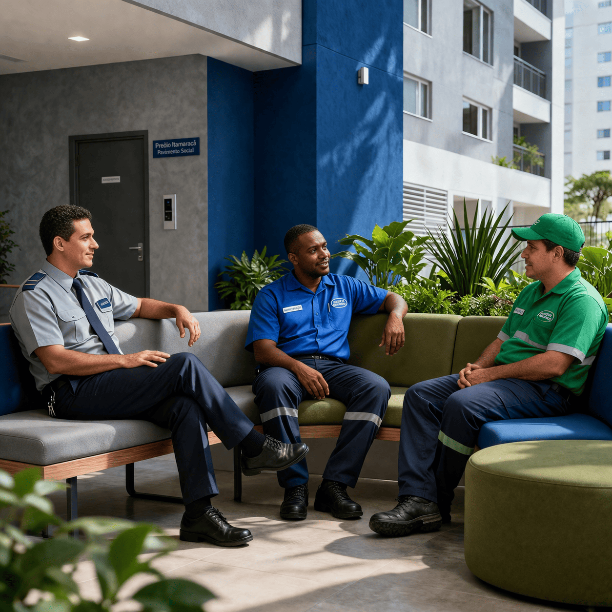 Seu condomínio garante um ambiente de trabalho seguro e saudável para os colaboradores?